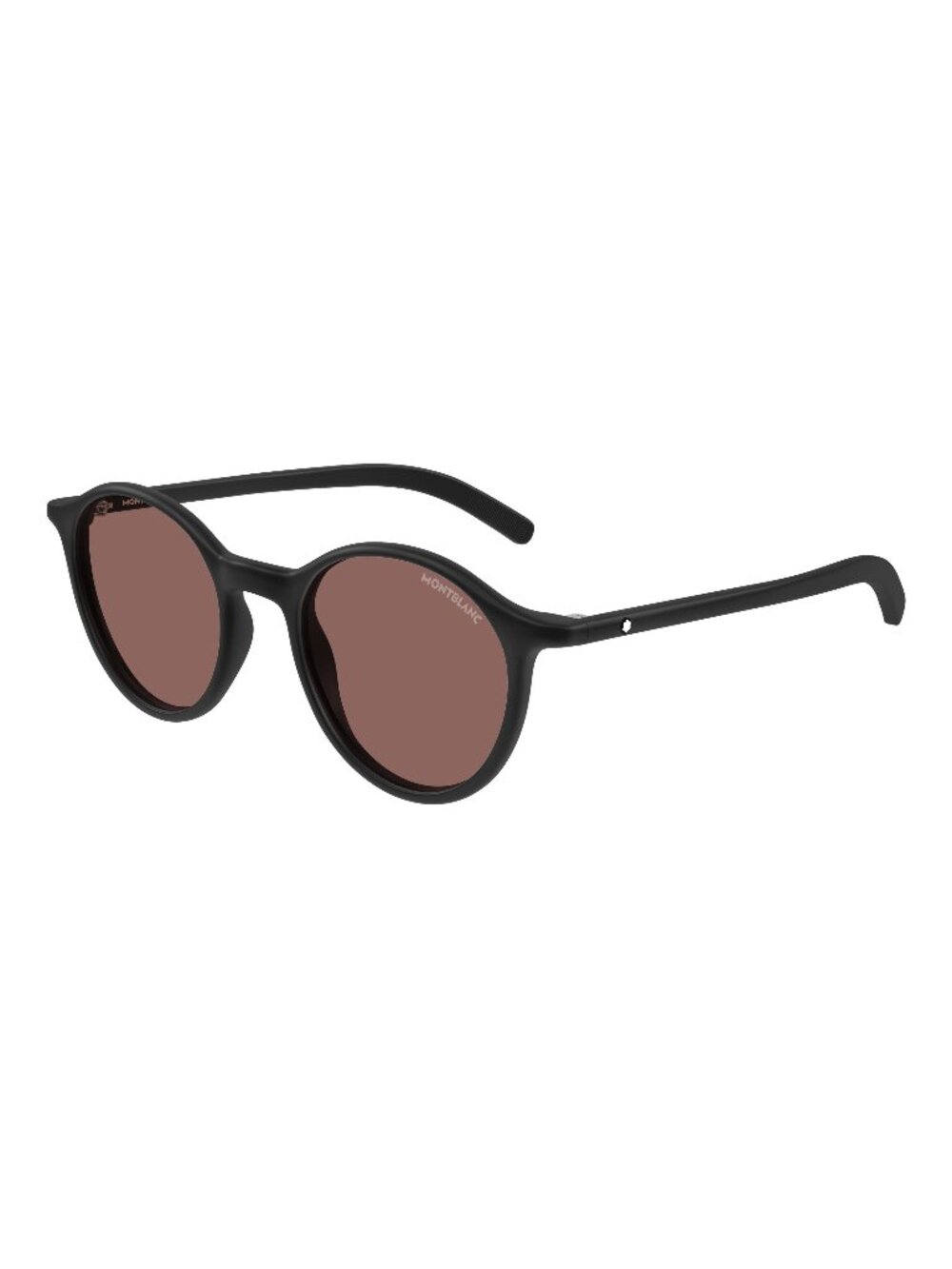New Montblanc Men's Sunglasses Black Red Lens Injected Frame MB0324S 006 50